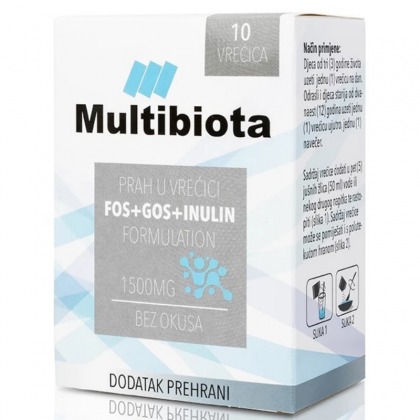 Multibiota prah bez okusa 10 vrećica