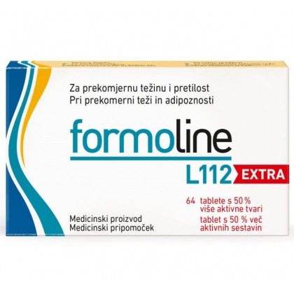 Formoline L112 EXTRA kod prekomjerne težine i pretilosti 60 tableta