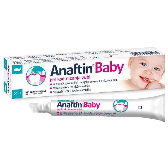 Anaftin Baby gel kod nicanja zubića kod djece