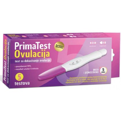 PrimaTest Ovulacija test za dokazivanje ovulacije