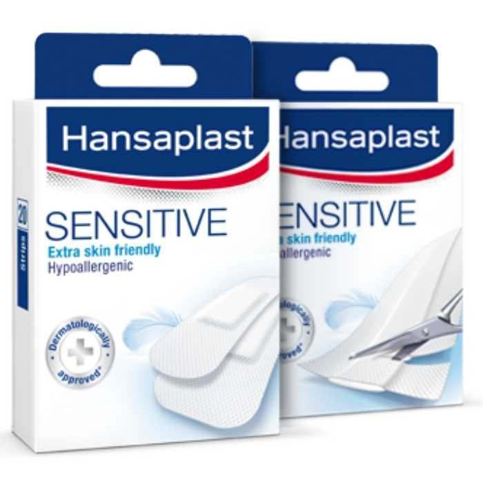 Hansaplast Sensitive flasteri, 20 kom.