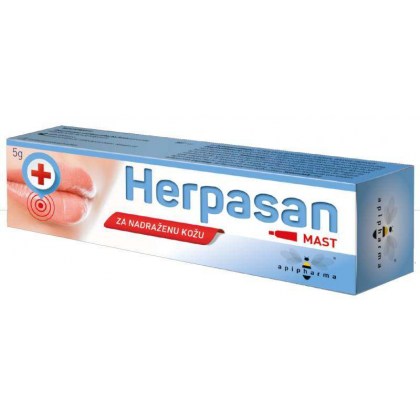 Herpasan ointment for irritated skin