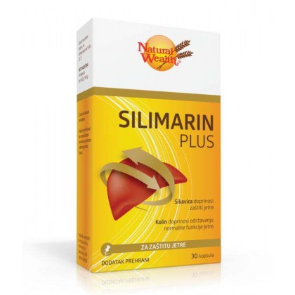 Natural Wealth Silimarin Plus za zdravlje jetre 30 kapsula