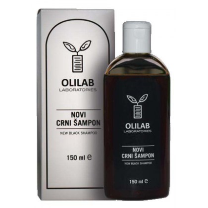 Olilab New Black Shampoo Against Dandrrinke and Irritated Scalp