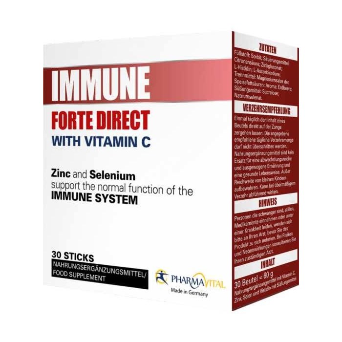 PharmaVital Immune Forte Direct Cink + Selen + Vitamin C