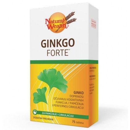 Natural Wealth Ginkgo Forte 75 tableta