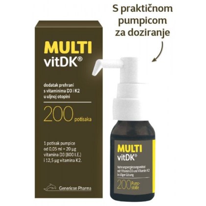MULTIvit DK sprej s vitaminima D i K