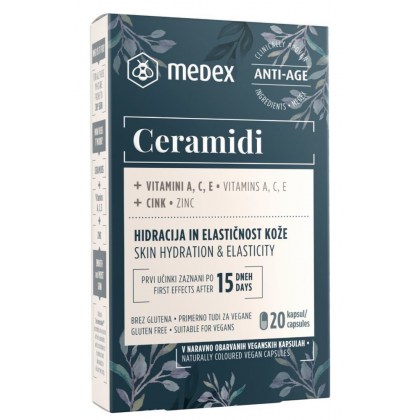 Medex Ceramidi kapsule za bolju hidrataciju i elastičnost kože