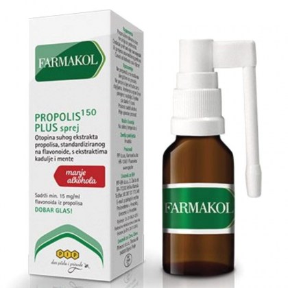 Pip Farmakol Propolis 150 Plus sprej 20ml