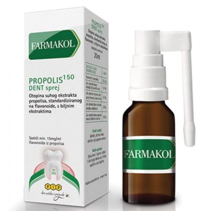 PIP Farmakol Propolis 150 Dent spray, 20ml