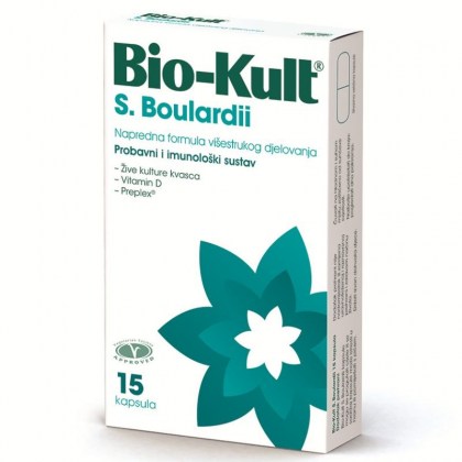 Bio-Kult S. Boulardii za probavni i imunološki sustav 15 kapsula