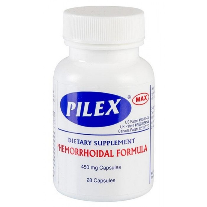 Pilex kapsule za hemoroide 28 kapsula