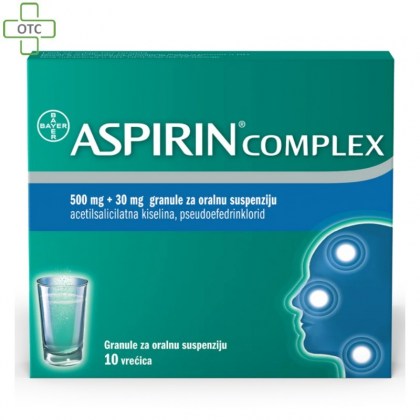 Aspirin Complex granule za oralnu suspenziju 10 vrećica
