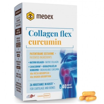 Medex Kolagenflex s kurkuminom za kosti i zglobove 40 kapsula