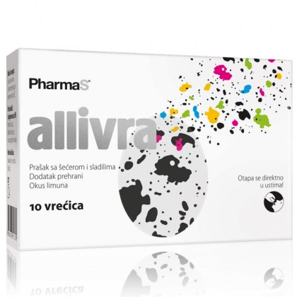 PharmaS Allivra pomaže kod alergijskog rinitisa 10 vrećica