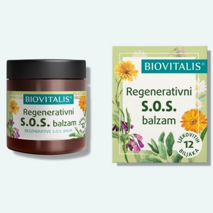 Biovitalis Regenerativni S.O.S. balzam za regeneraciju kože 50ml