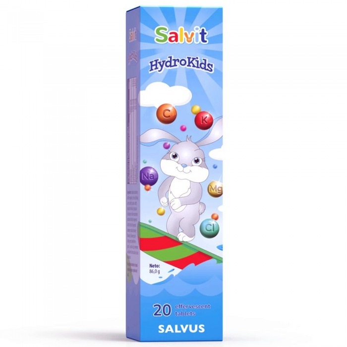 Salvit HydroKids za nadoknadu elektrolita 20 šumećih tableta