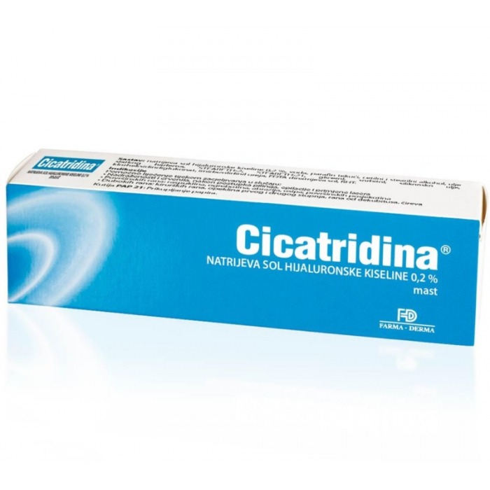 Cicatridina mast za pomoć kod površinskih i dubokih rana 30g