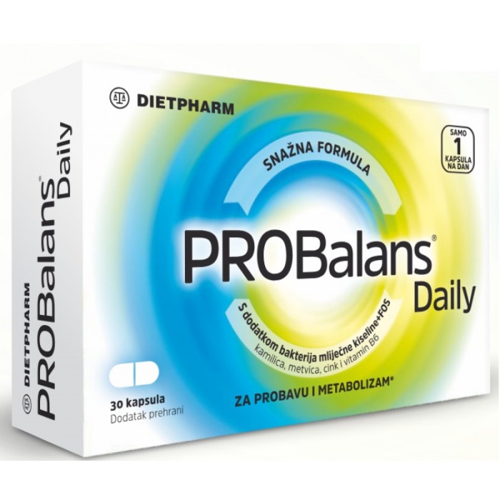 ProBalans Daily za probavu i metabolizam 30 kapsula