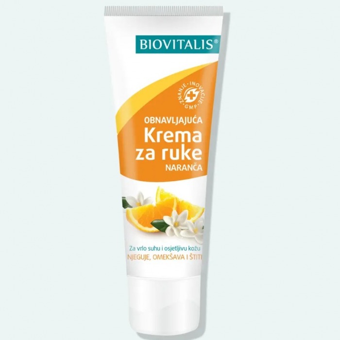 Biovitalis obnavljajuća krema za ruke Naranča 75ml