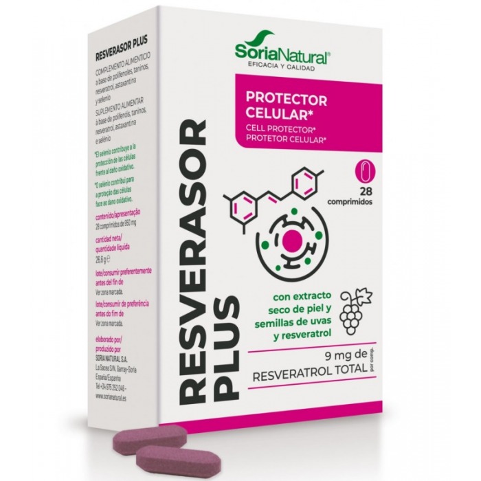 Soria Natural Resverasor Plus 28 tableta
