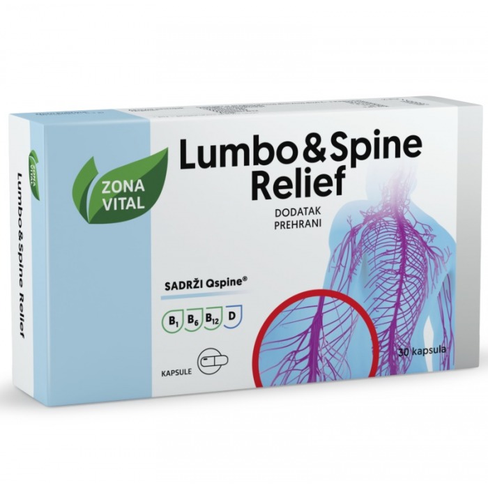 Zona Vital Lumbo and Spine Relief 30 kapsula