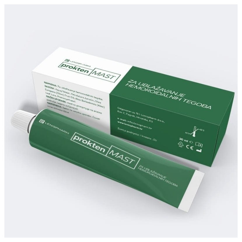 Prokten mast za ublažavanje tegoba kod hemeroida 30g Prokten mast za ublažavanje tegoba kod hemeroida 30g