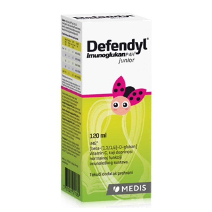 Defendyl Imunoglukan P4H Junior sirup 120ml Defendyl Imunoglukan P4H Junior sirup 120ml