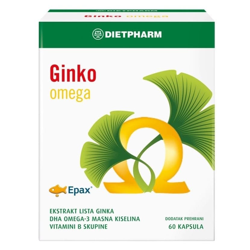 Dietpharm Ginko Omega 60 kapsula Dietpharm Ginko Omega 60 kapsula