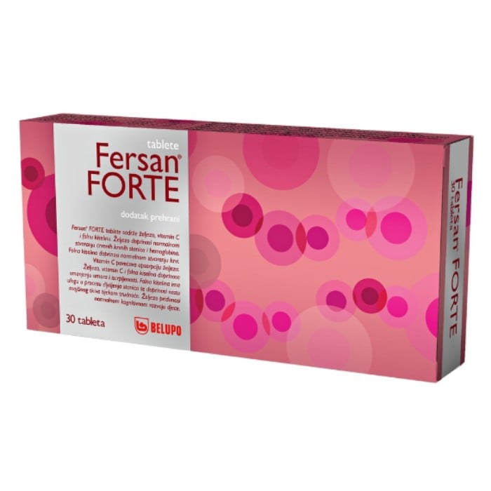 Belupo Fersan FORTE 30 tableta Belupo Fersan FORTE 30 tableta