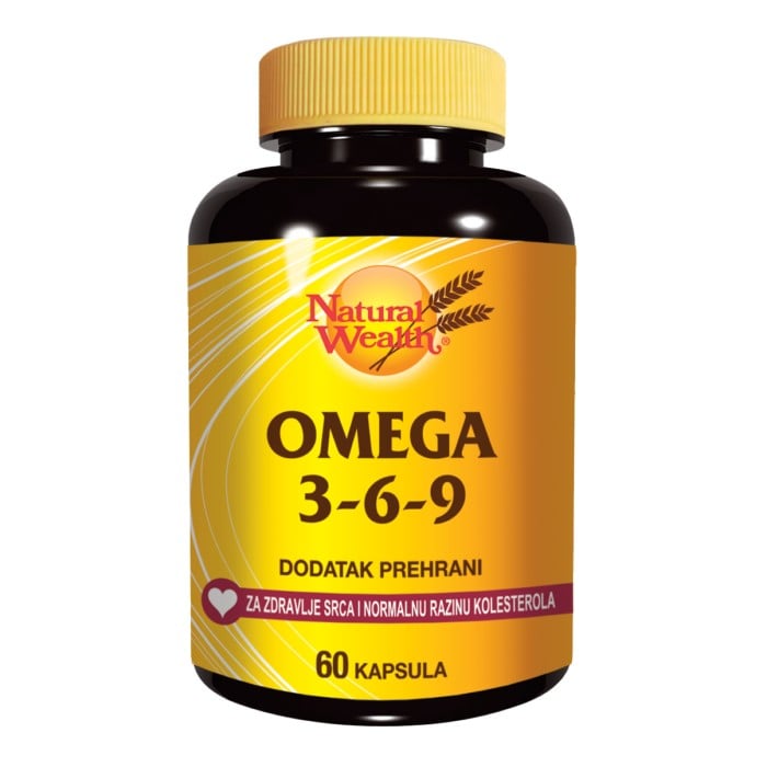 Natural Wealth Omega 3-6-9 60 kapsula Natural Wealth Omega 3-6-9 60 kapsula