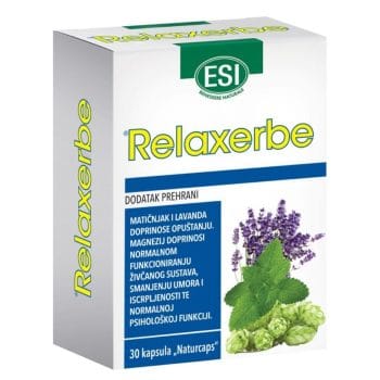 Esi Relaxerbe pomažu kod napetosti i stresa 30 kapsula