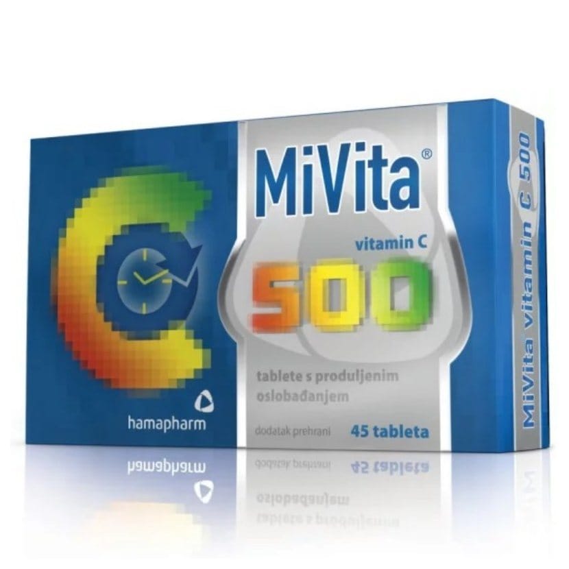 Hamapharm MiVita Vitamin C 500 45 tableta Hamapharm MiVita Vitamin C 500 45 tableta