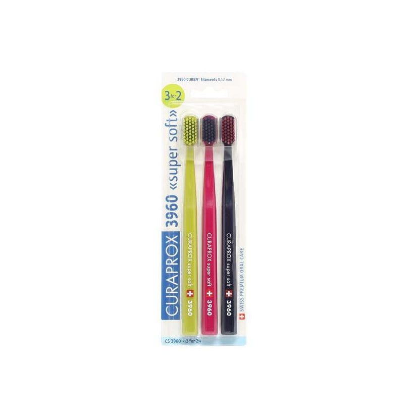 Četkica za zube Curaprox CS 3960 “Super Soft” – 3 kom. Četkica za zube Curaprox CS 3960 “Super Soft” – 3 kom.