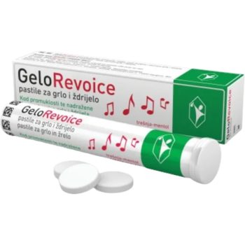 GeloRevoice za promuklost i nadraženo grlo 20 pastila