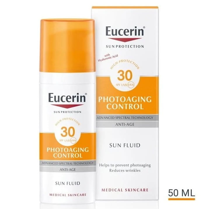 Eucerin Photoaging Control fluid za zaštitu kože lica od sunca SPF30 Eucerin Photoaging Control fluid za zaštitu kože lica od sunca SPF30