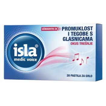 Isla Medic VOICE pastile za bolno grlo