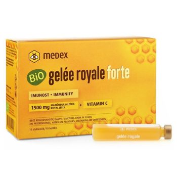 Medex BIO Gelée royale Forte 1.500 mg matične mliječi ampule, 10x9ml
