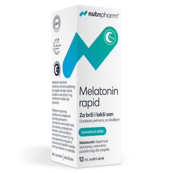 Nutripharm Melatonin Rapid sprej za brži i lakši san 12ml