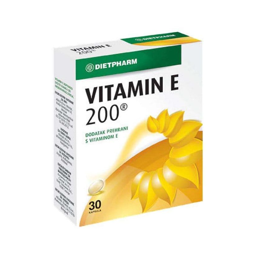 Vitamin E 200 kapsule, 30 kom. Vitamin E 200 kapsule, 30 kom.