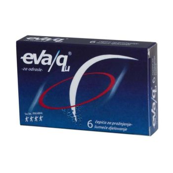 Eva/qu čepići za odrasle za pomoć kod učestalog zatvora