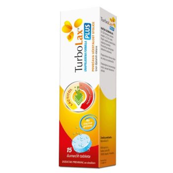 TurboLax Plus šumeće tablete pomažu kod zatvora