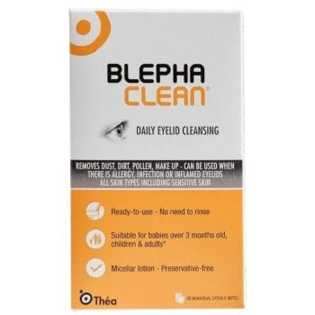 Blephaclean sterilne maramice za higijenu vjeđa 20 kom.