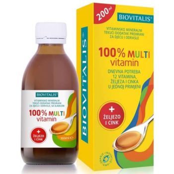 Biovitalis 100% Multivitamin 200ml