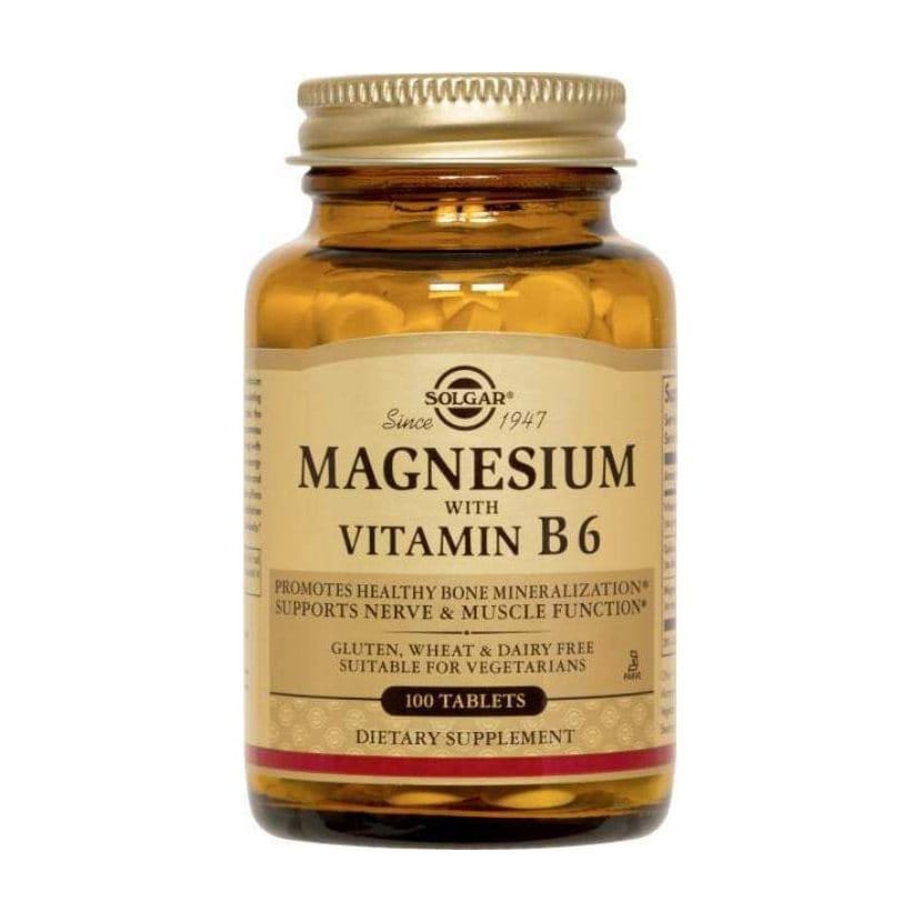 Solgar Magnezij s vitaminom B6 tablete Solgar Magnezij s vitaminom B6 tablete