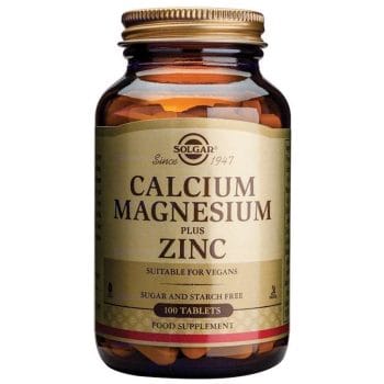 Solgar Kalcij, Magnezij plus Cink 100 tableta