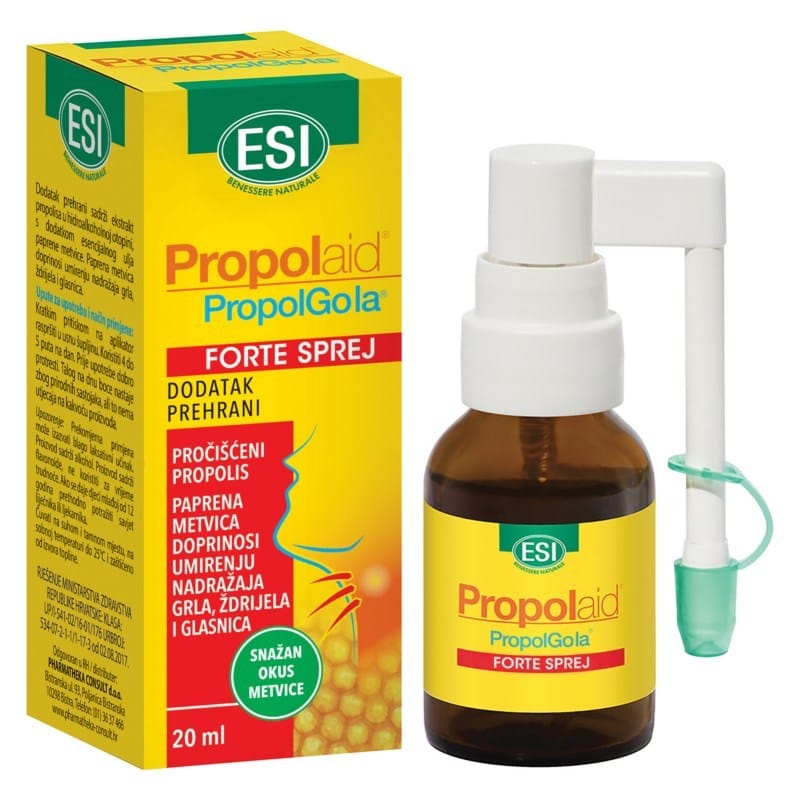 ESI PropolGola Forte sprej za grlo 20ml ESI PropolGola Forte sprej za grlo 20ml