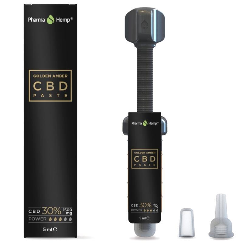 PharmaHemp Golden Amber pasta 30% 5ml PharmaHemp Golden Amber pasta 30% 5ml