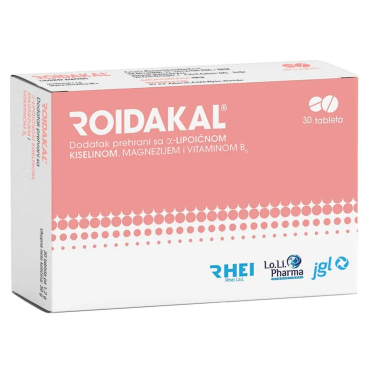 ROIDAKAL pomaže održavanje trudnoće 30 tableta ROIDAKAL pomaže održavanje trudnoće 30 tableta