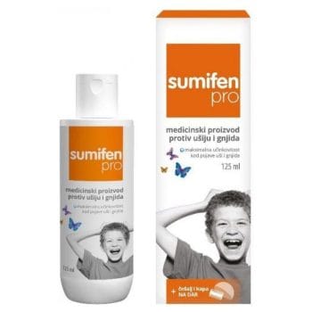 Sumifen PRO Šampon protiv uši i gnjida + češalj 125ml